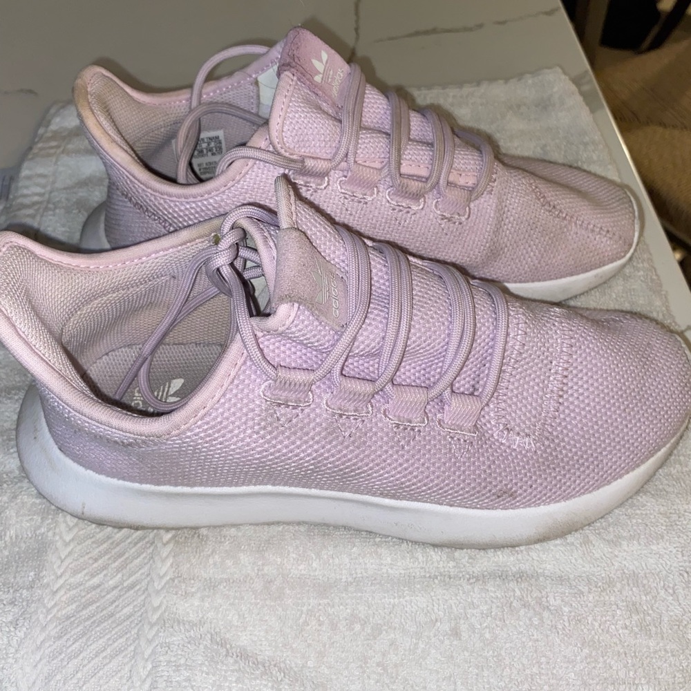 Adidas Tubular Shadow Women's Lavender Athletic Running Tennis Shoe 💜